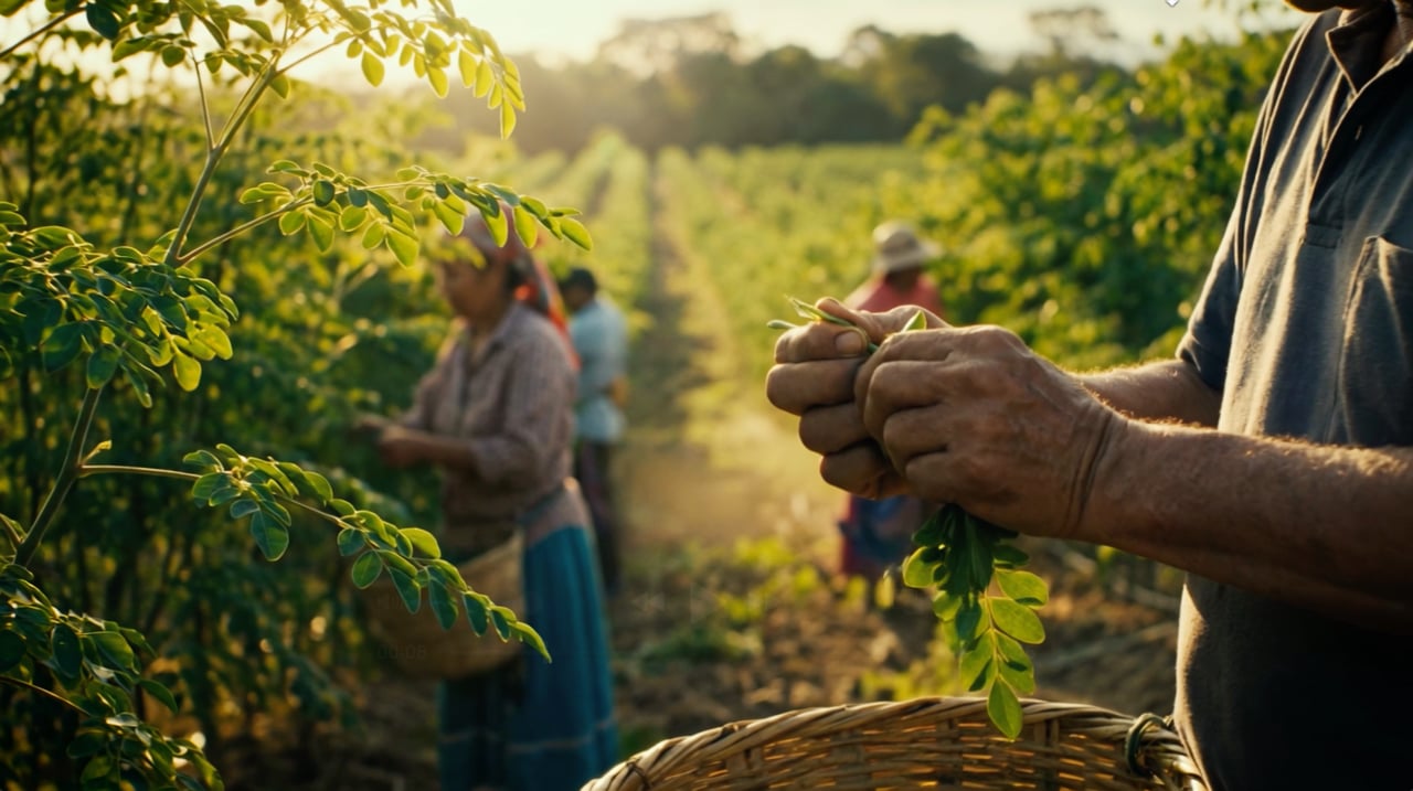 Pura Vida Moringa — brand film still